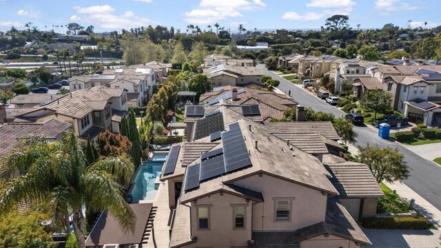 715 Blossom Rd, Encinitas, CA 92024 - aerial perspective of suburban area
