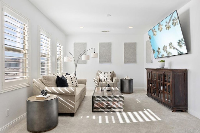715 Blossom Rd, Encinitas, CA 92024 - carpeted living area featuring plenty of natural light