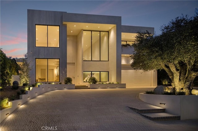 17177 Adlon Rd, Encino, CA 91436 - contemporary home featuring a garage and driveway