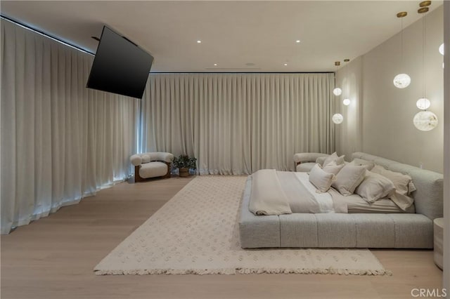 17177 Adlon Rd, Encino, CA 91436 - home theater room with wood finished floors