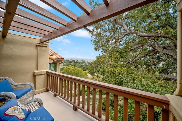 2344 Snowberry Ct, Avila Beach, CA 93424 - balcony featuring a pergola