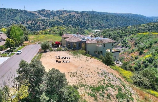 2695 Shady Ridge Ln, Diamond Bar, CA 91765 - aerial view of property and surrounding area featuring a mountainous background