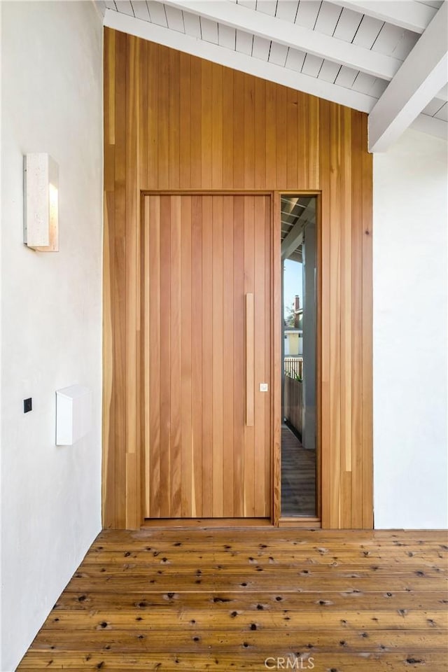 view of closet