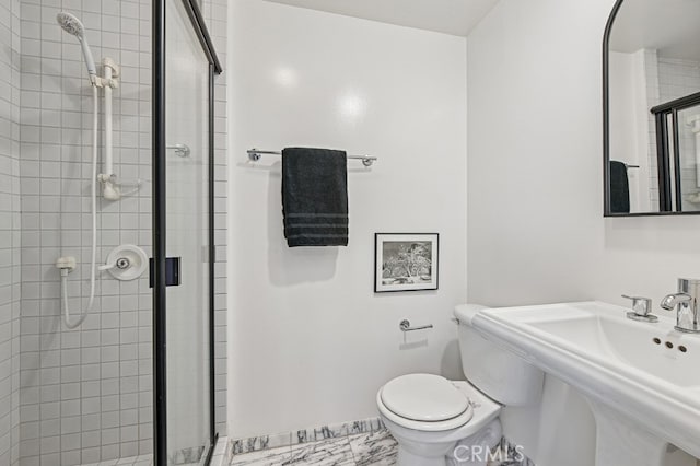 6 Voyage St Unit 204, Marina Del Rey, CA 90292 - full bath featuring a shower stall and toilet