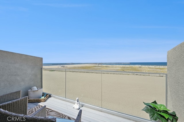 6 Voyage St Unit 204, Marina Del Rey, CA 90292 - balcony with view of water and beach