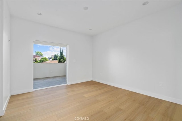 4641 W 130th St, Hawthorne, CA 90250 - spare room featuring light wood finished floors and baseboards