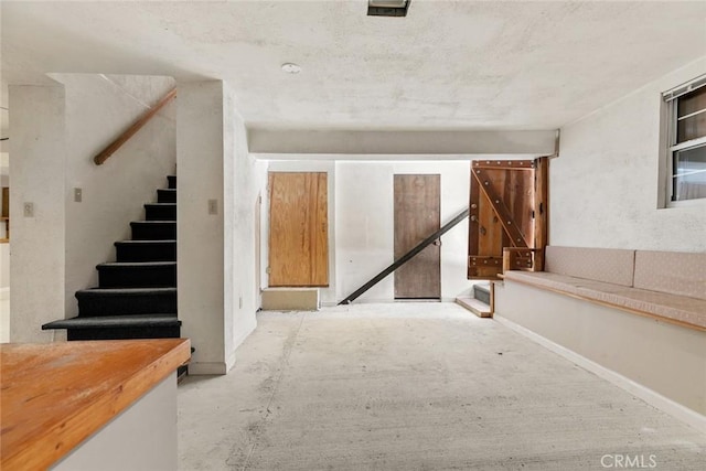 view of staircase