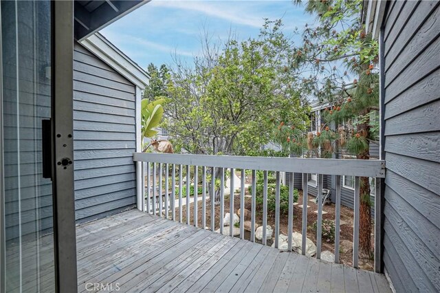 25301 Pine Creek Ln, Wilmington, CA 90744 - view of wooden deck