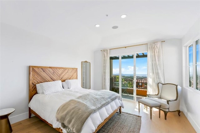 7 Suprema Dr, Newport Coast, CA 92657 - bedroom with access to outside, multiple windows, baseboards, and recessed lighting
