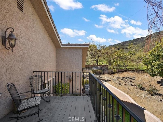 2565 Cliff Rd, Upland, CA 91784 - balcony featuring a mountain view