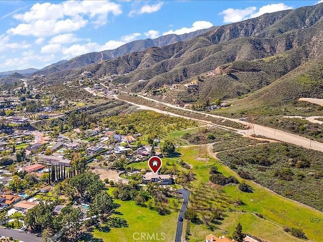 2565 Cliff Rd, Upland, CA 91784 - aerial view featuring a mountain view