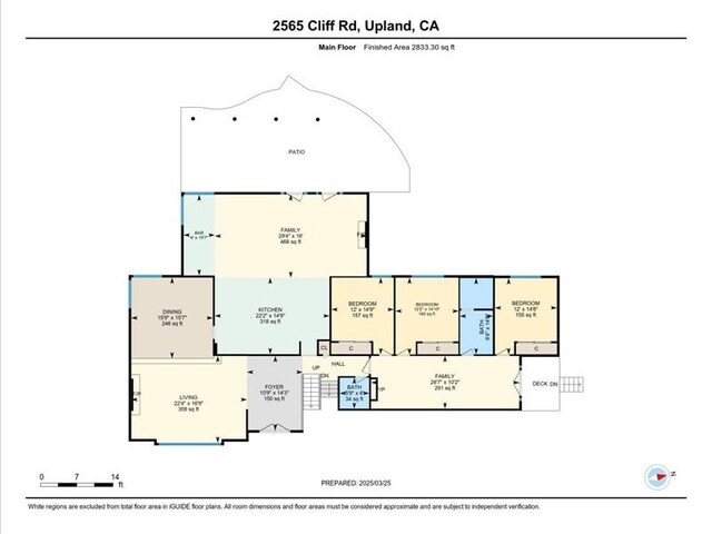 2565 Cliff Rd, Upland, CA 91784 - plan