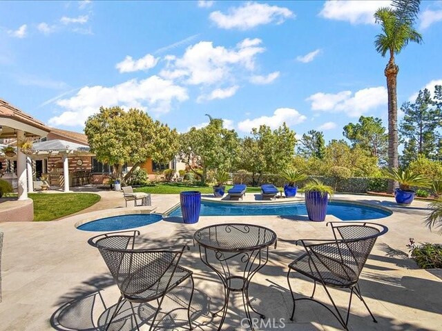 2565 Cliff Rd, Upland, CA 91784 - pool featuring a patio