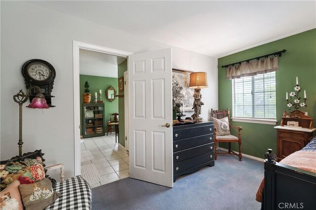 31065 Avenida Del Reposo, Temecula, CA 92591 - bedroom with light tile patterned floors, baseboards, and light colored carpet