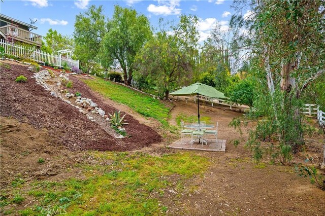 31065 Avenida Del Reposo, Temecula, CA 92591 - view of yard with fence and a patio
