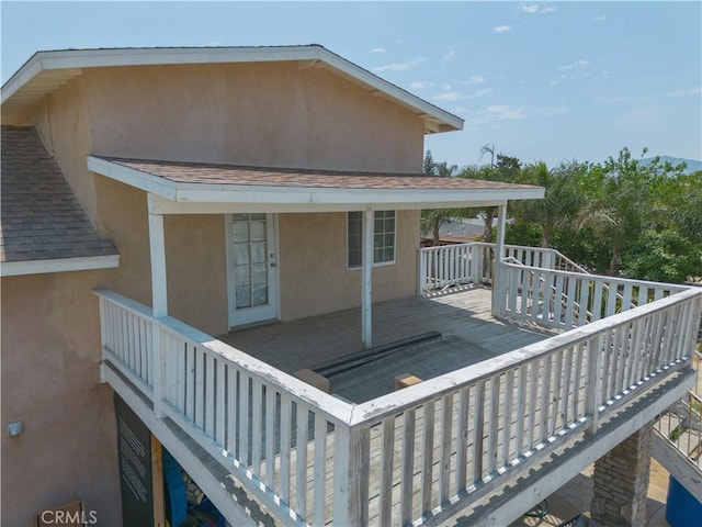 9408 Poplar Ave, Fontana, CA 92335 - view of deck