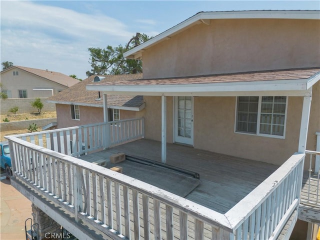 9408 Poplar Ave, Fontana, CA 92335 - view of wooden terrace