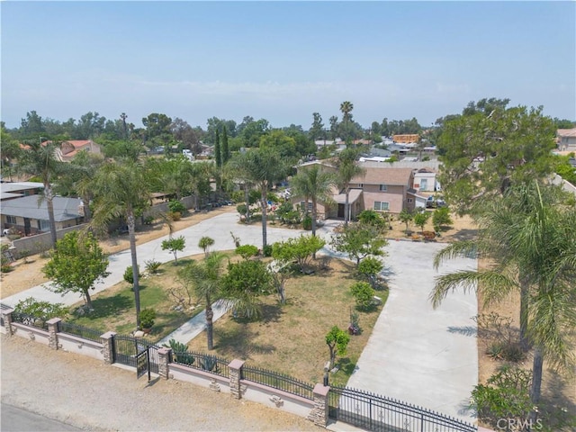 9408 Poplar Ave, Fontana, CA 92335 - aerial view of property and surrounding area featuring nearby suburban area