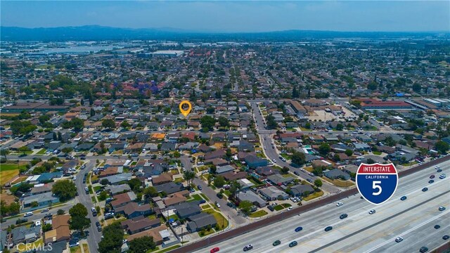 11525 Corby Ave, Norwalk, CA 90650 - aerial overview of property's location