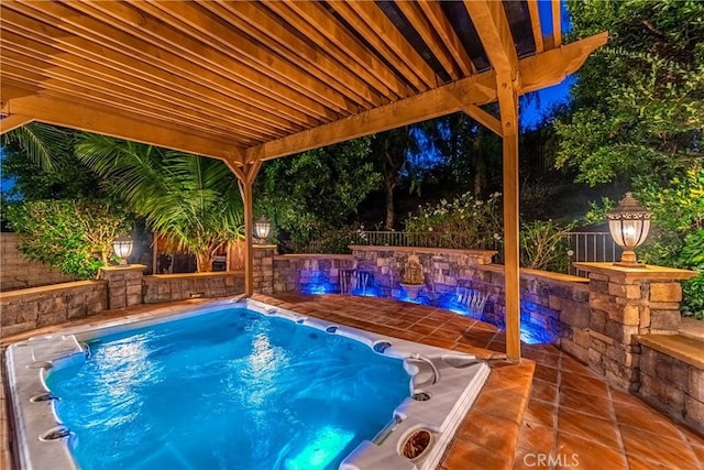 991 Clear Sky Pl, Simi Valley, CA 93065 - view of pool featuring a pool and a fenced backyard