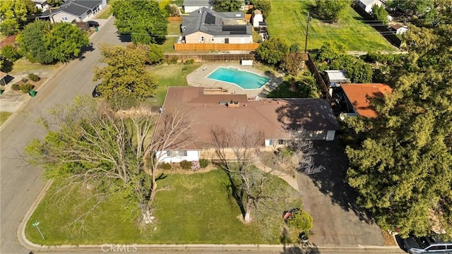 drone / aerial view