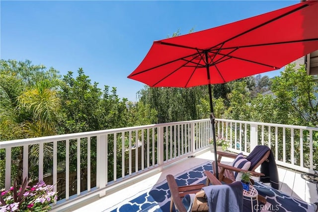 27705 Essex Pl, Valencia, CA 91354 - view of wooden deck