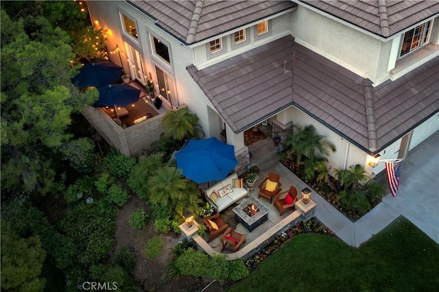 27705 Essex Pl, Valencia, CA 91354 - view from above of property