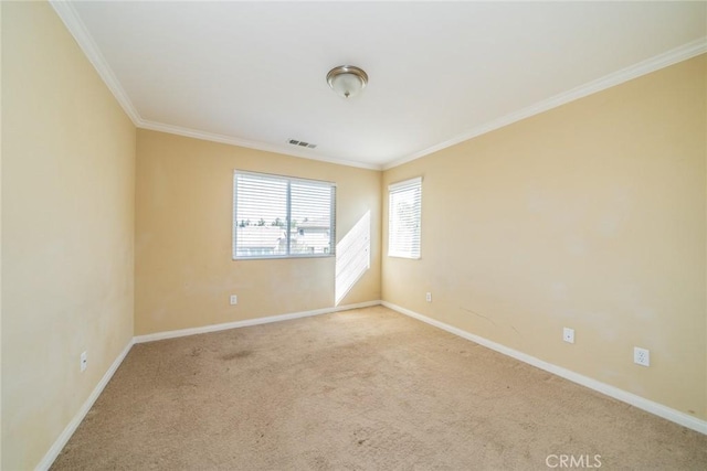 36368 Par Ln, Beaumont, CA 92223 - carpeted spare room featuring crown molding and baseboards