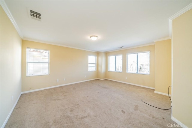 36368 Par Ln, Beaumont, CA 92223 - carpeted spare room with crown molding and baseboards