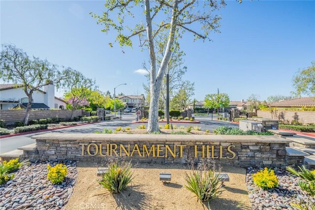 36368 Par Ln, Beaumont, CA 92223 - community / neighborhood sign featuring a residential view