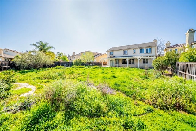 36368 Par Ln, Beaumont, CA 92223 - rear view of house featuring a fenced backyard