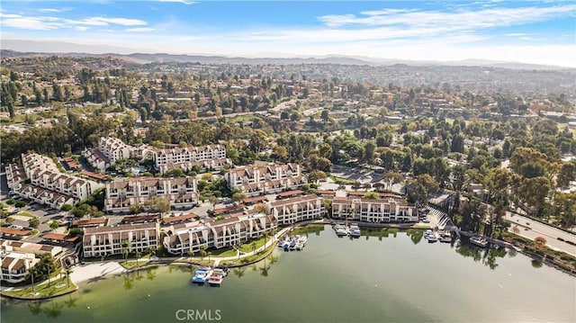 27869 Mazagon Unit 111, Mission Viejo, CA 92692 - aerial overview of property's location with a water and mountain view