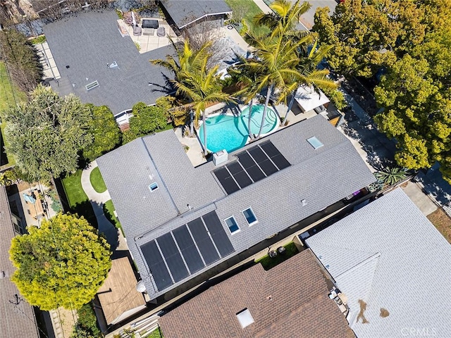 3109 Pattiz Ave, Long Beach, CA 90808 - drone / aerial view of a pool area