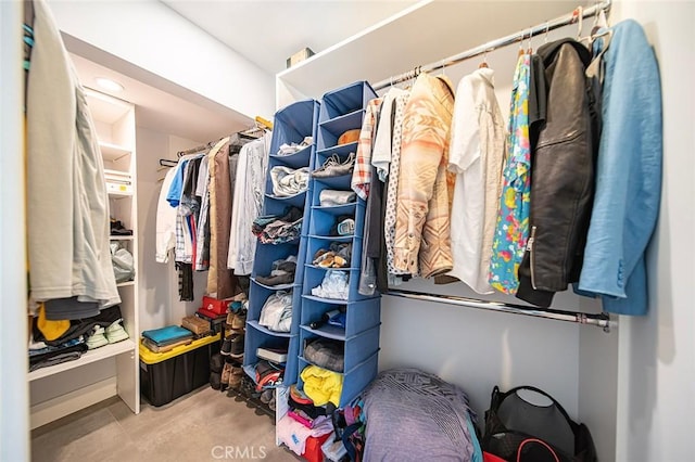 view of spacious closet