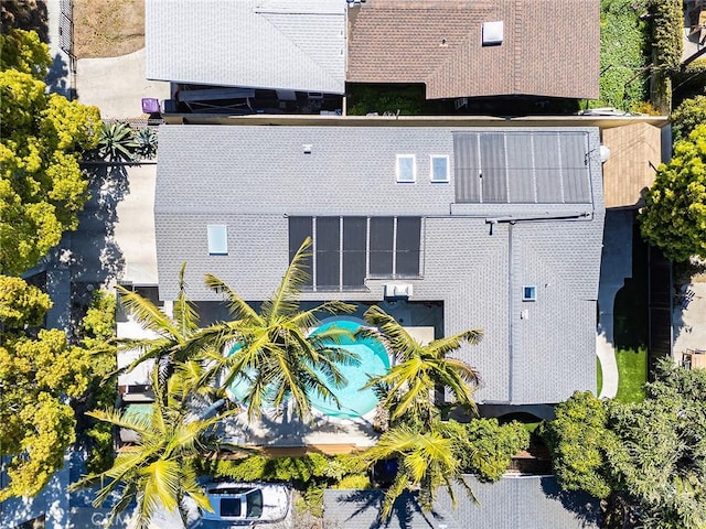 drone / aerial view