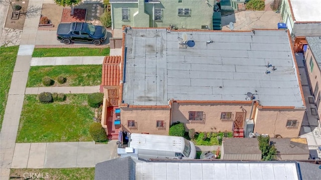 aerial view