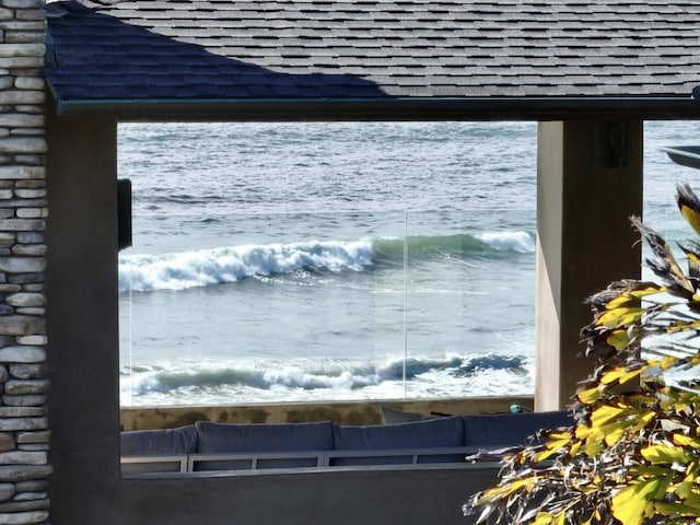 property view of water