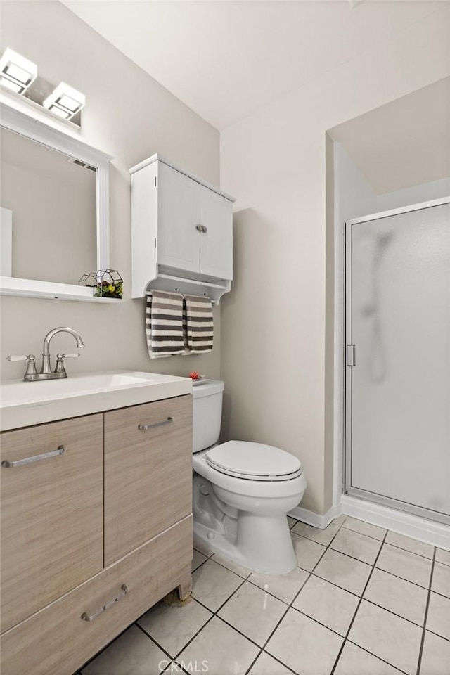 6279 Lincoln Ave, Buena Park, CA 90620 - full bath featuring tile patterned floors, vanity, and a stall shower