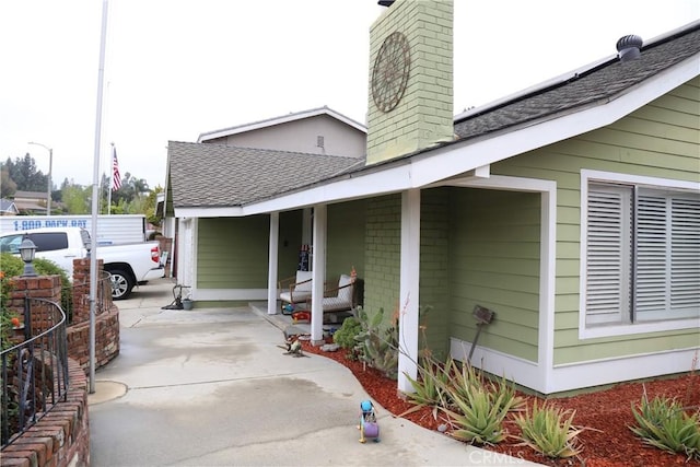 18137 Galatina St, Rowland Heights, CA 91748 - view of property exterior with a chimney and a shingled roof