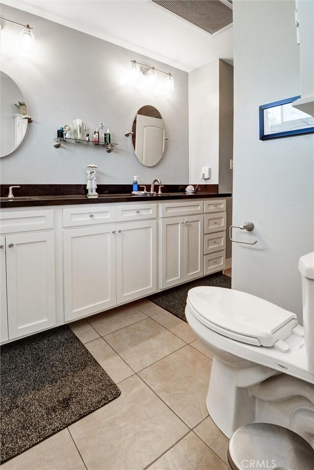 18137 Galatina St, Rowland Heights, CA 91748 - bathroom featuring vanity and tile patterned flooring