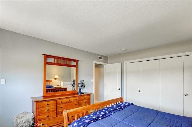 18137 Galatina St, Rowland Heights, CA 91748 - bedroom featuring a closet and a textured ceiling