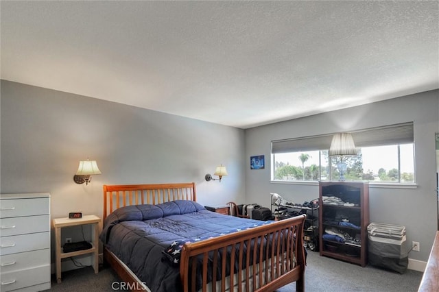18137 Galatina St, Rowland Heights, CA 91748 - carpeted bedroom with a textured ceiling