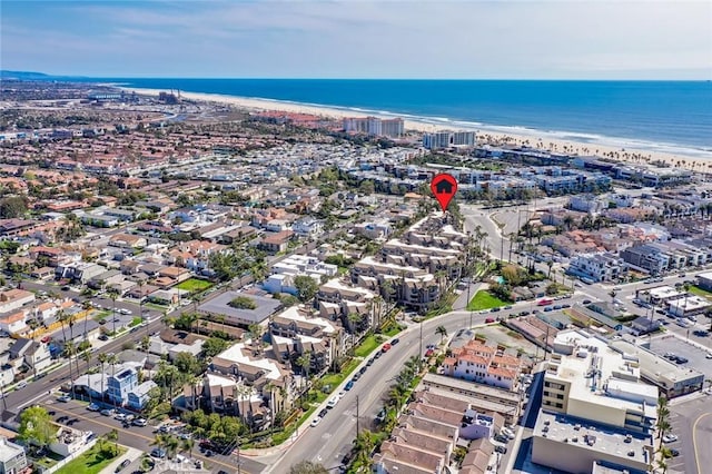 310 Lake St Unit 216, Huntington Beach, CA 92648 - aerial view featuring a water view