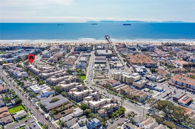 310 Lake St Unit 216, Huntington Beach, CA 92648 - drone / aerial view with a water view
