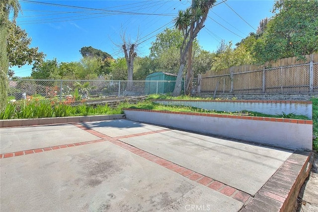 4026 Toland Way, Los Angeles, CA 90065 - view of patio with a fenced backyard