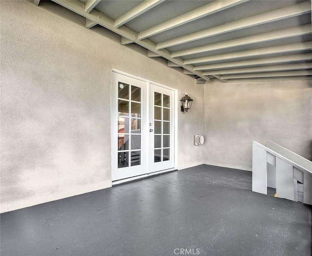 4026 Toland Way, Los Angeles, CA 90065 - view of patio with french doors