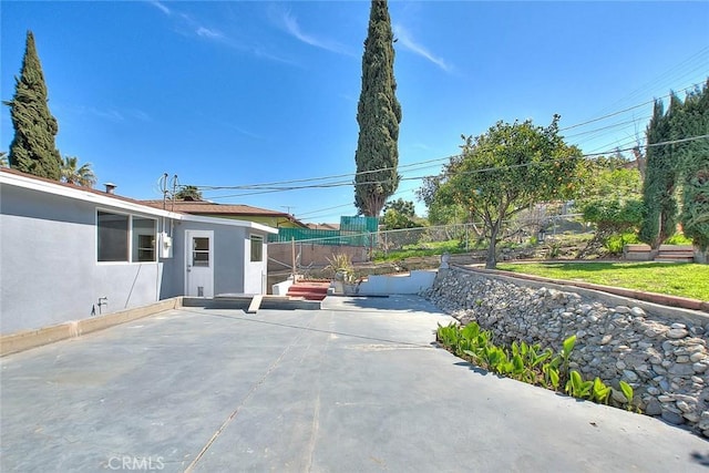 4026 Toland Way, Los Angeles, CA 90065 - view of patio / terrace with fence