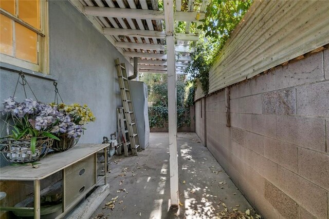 21032 Baltar St, Canoga Park, CA 91304 - view of patio with a pergola and fence