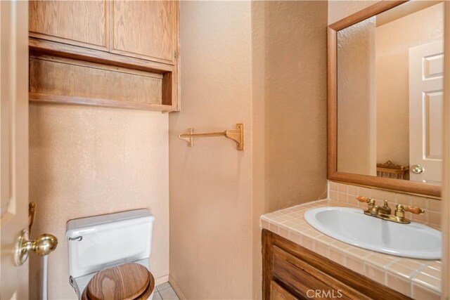 14935 Elizabeth Lake Rd, Lake Elizabeth, CA 93532 - bathroom with toilet and vanity