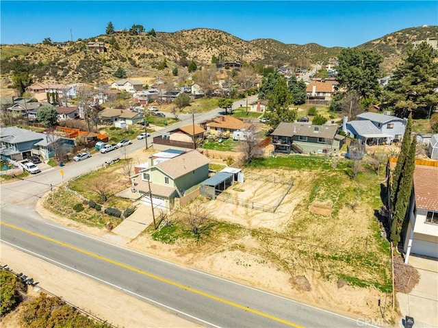 14935 Elizabeth Lake Rd, Lake Elizabeth, CA 93532 - birds eye view of property featuring a residential view and a mountain view